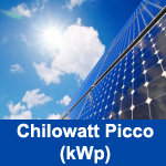 Definizione Chilowatt Picco (kWp)